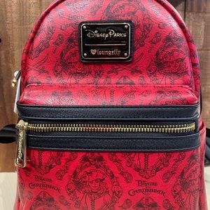 Pirates of the Caribbean Loungefly mini backpack